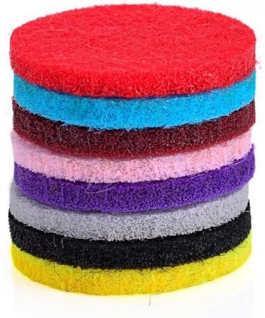 30mm Replacement Refill Pads 60Pcs for Essential Oil Diffuser Necklace for 30mm Aroma Stainless Steel Locket Pendant Durability and Practicality - Buy Online on GoSupps.com