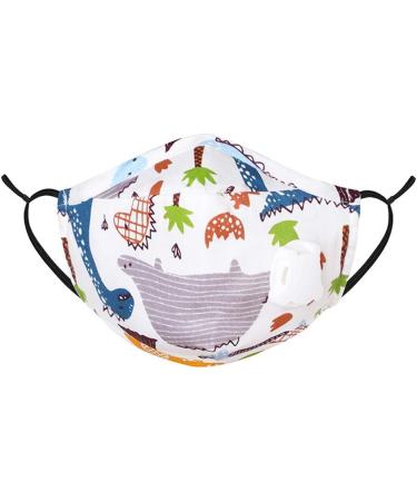 5 Pieces Kids' Anti Pollution Mouth Covers Cartoon Cotton Half Face Mouth Children Reusable Washable Facial Decoration with Breathable Filters Mouth Cover Couple Seamless Outdoor Riding - Buy Online on GoSupps.com