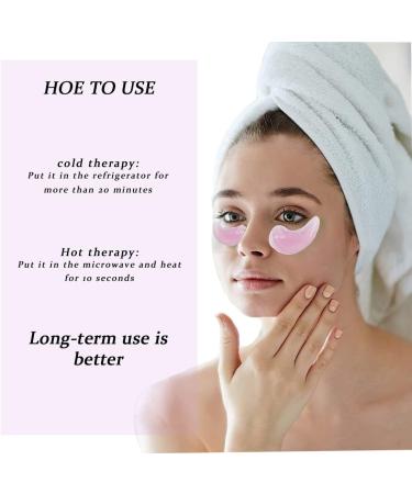 Reusable Gel Eye Pads - Hot Cold Therapy for Redness & Pain Relief - 10 Count - Buy Online on GoSupps.com