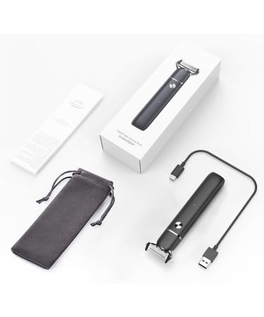 Premium 5-in-1 Electric Beard Trimmer & Shaver for Men | E-Blade with 3-Directional Shaving | Personal Body Groomer with LED Indicator - International Shipping Available - Buy Online on GoSupps.com