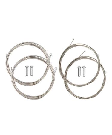 SHIMANO Road Brake and Shifter Cable Set Bundle, Housing Sold Separately