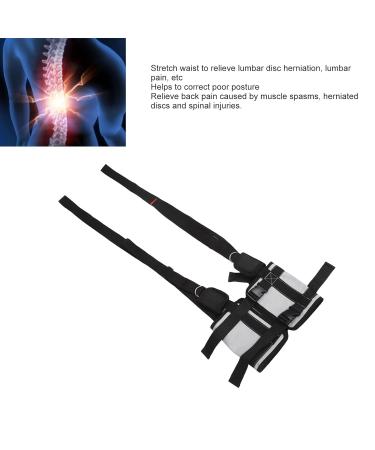 Buy Lumbar Vertebrae Traction Device - Pain Relief Waist Trainer & Fitness Belt for Lower Back Support - Buy Online on GoSupps.com