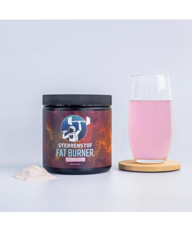 Sterrenstof Fat Burner - Jasmin Lychee | Appetite Suppressant | L-Carnitine L-Tyrosine Green Tea Extract | 300g Powder for Quick Weight Loss | 50 Portions - Buy Online on GoSupps.com