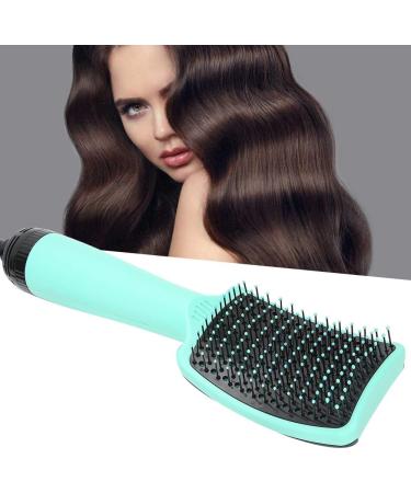 Hair Dryer Comb Hot Air Brush - 3 Gear Adjustable Styling Tool for Home Salon Use - Green - Buy Online on GoSupps.com