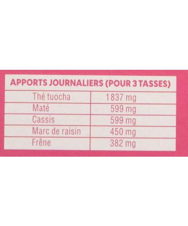 Biosens Tuocha Kilos Tea Tenacious Tuocha Tea Mate Blackcurrant Grape Marc and Ash Certified Organic AB Made in France - Buy Online on GoSupps.com