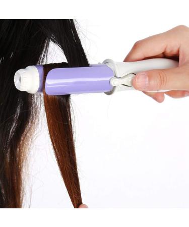 Buy Hair Smoothing Iron & Mini Cartoon Curling Stick - Dual Purpose Electric Curling Rod with UV Light - Violet Euro Standard - Buy Online on GoSupps.com
