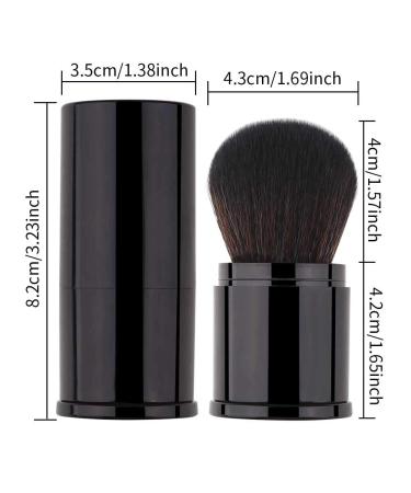 Retractable Kabuki Makeup Brush - Portable Foundation & Powder Brush by Daubigny - Buy Online on GoSupps.com