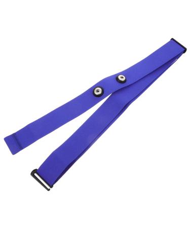 Kisangel sports equipment sports devices Health breast-heart frequency knife belt for the breast athletic goods heart frequency knife belt breathable monitor band sport heart frequency knife breast strap nylon 17.00x0.10cm blue