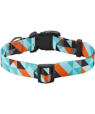 Shop Mihqy Adjustable Dog Collar - Soft & Comfortable Bohemian Design for Small Medium & Large Dogs | Geometric Floral Patterns - Buy Online on GoSupps.com
