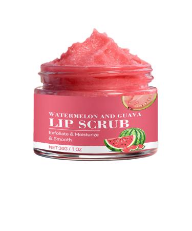 Exfoliating Lip Scrub | 30g Soothing Treatment Dead Skin Remover Scented Brightening Moisturizing Lip Scrub | for Women's Daily Care Routine Makeup Preparation