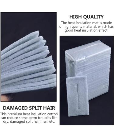 Fomiyes 25th Isolation Cotton Permanent Wave Papers - Heat-Resistant Cotton Pads for Lasting Curls | Professional Hairdresser Supplies - Buy Online on GoSupps.com