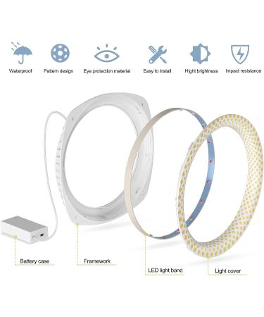 Blinngo Cornhole Lights - Waterproof LED Board Ring Lights for Nighttime Cornhole Games (Blue, 2 Set) - Buy Online on GoSupps.com