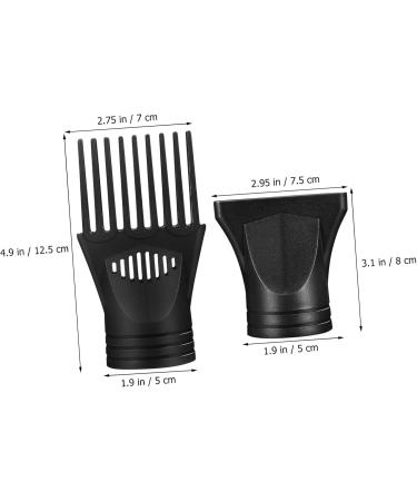 SKISUNO 2 Pcs Hair Dryer Nozzle Blow Dryer Part Hair Dryer Concentrator Attachment Blow Dryer Brush Hair Blower Nozzle Hair Dryer Attachment Blow Dryer Attachment Hair Dryer Diffuser - Buy Online on GoSupps.com