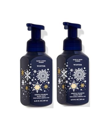 Bath and Body Works Winter Gentle Foaming Hand Soap 2-Pack 8.75 Ounce (Winter) Winter 8.75 Ounce - Buy Online on GoSupps.com