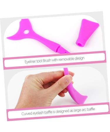 Healeved Lash Shield Applicator Tool 3pcs Eyeliner Eyeshadow Baffle Eyelashes Auxiliary Tool Make up Miss Eyebrow Pencil - Buy Online on GoSupps.com