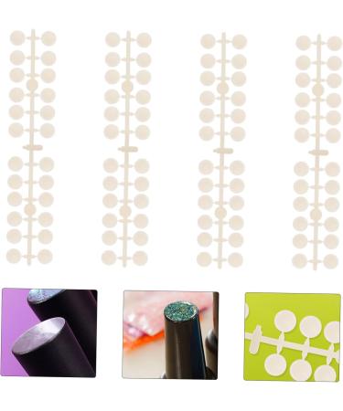 FOMIYES 24 Sets Nail Display Board Clear Nail Varnish Real Hair Side Fringe Nail Color Display Chart Nail Display Chart Fake Plastic Nail Color Display Board Nail Polish White 3d Template - Buy Online on GoSupps.com