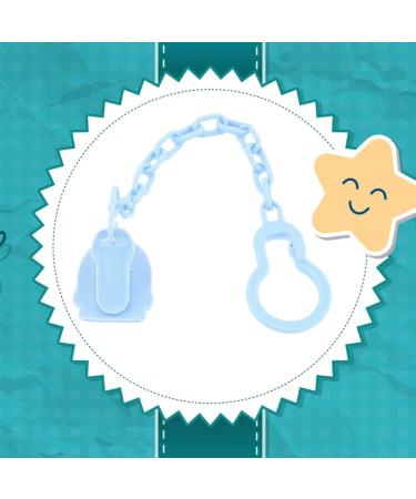 Greattangle Baby Nipple Pacifier Chain Clips & Bite Ring - Feeding Milk Accessories for Toddlers | Plastic Buckle Toy Care Carrier for Fruits & Vegetables - Buy Online on GoSupps.com