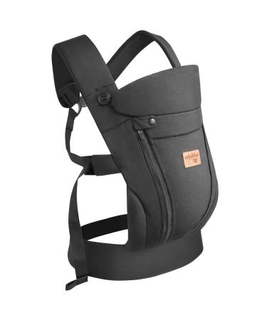 Buy VRBabies Ergonomic Baby Carrier for Newborns - Breathable & Adjustable - 0-2 Years (Black) - Ideal Back Carrier for Comfort & Support - Buy Online on GoSupps.com