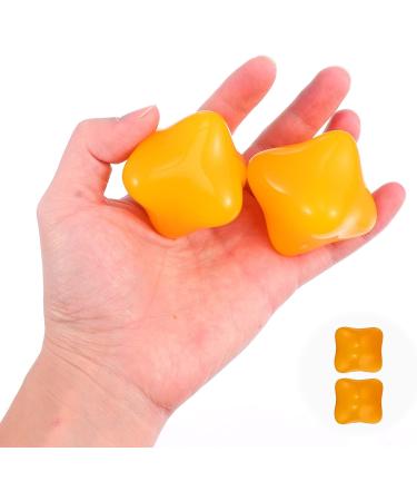 Gleavi 6 STK Handball Massage Balls - Stress Relief Chinese Baoding Balls with Wachs Handlebar Massager for Finger Exercise & Fitness - Portable Natural Rubber - Buy Online on GoSupps.com