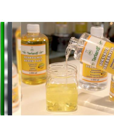 TERLANS Oil Painting Supplies 3 Pack - Odourless Thinner, Walnut Oil, Paint Brush Cleaner (3x100ml) - Buy Online on GoSupps.com