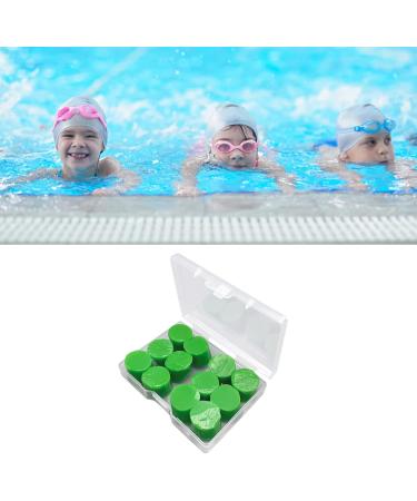 Buy Soft Clay Ear Plugs for Sleeping - 12pcs Lightweight Noise Reduction (0.8cm) - Green - Buy Online on GoSupps.com