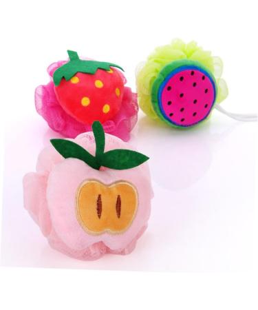 NOLITOY 4pcs Mesh Sponge Bath Ball - Luxurious Shower Pouf & Bath Flower - Perfect for Exfoliating & Relaxation - Pack of 1 - Buy Online on GoSupps.com