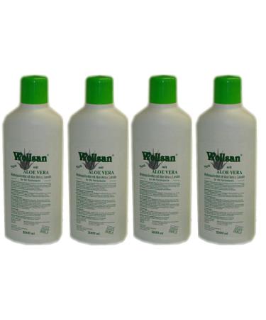 Wollsan wool detergent with aloe vera and lanolin (4 x 1 000ml)