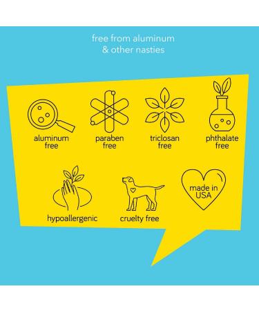 FRESH MONSTER Kids & Teens Deodorant I 24-Hour Protection I Gummy Burst Scent I Aluminum-Free I Paraben-Free I Hypoallergenic I Dermatologist Tested I 1.76 oz - Buy Online on GoSupps.com