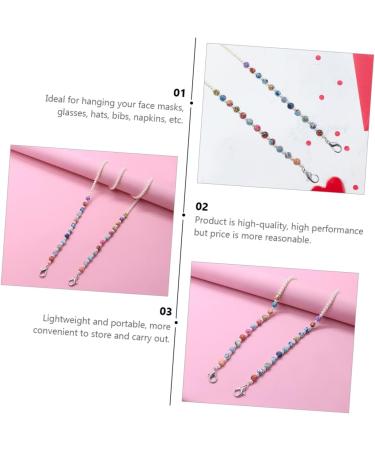 Shop Minkissy 4-Piece Mask Anti-Drop Chain & Glasses Holder for Men | Stylish Mask Band - Buy Online on GoSupps.com