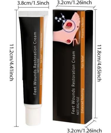 Foot Cream - Soothing Natural Moisturizing 30g - Repair Lotion for Cracked Heels and Feet For Moisturizing Care Sensitive Cracked Heels Adults Sports Daily Night - Buy Online on GoSupps.com
