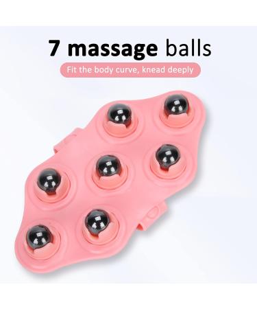 Hand-Shaped Massage Shoe Body Massager with 7 360 Roller Balls Deep Tissue Relief for Neck Foot & Thighs - Buy Online on GoSupps.com