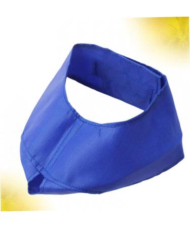 Minkissy Cat Eye Dog Blinds - Anti-Bite Muzzles & Eye Masks for Pets | Breathable & Stylish 21x10cm Blue - Buy Online on GoSupps.com