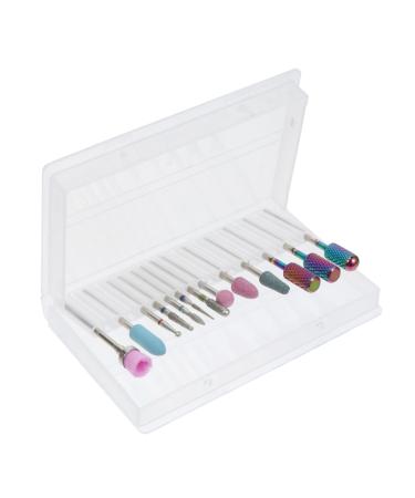 Ipetboom 1 Nail Drill Set Ceramics Tools Rotary Polishing File Ceramic Nail File Electric Nail File Nail Bit Nail Tools for Nail Art Nail Art Tool Nail File Bit Manicure Suite Corundum