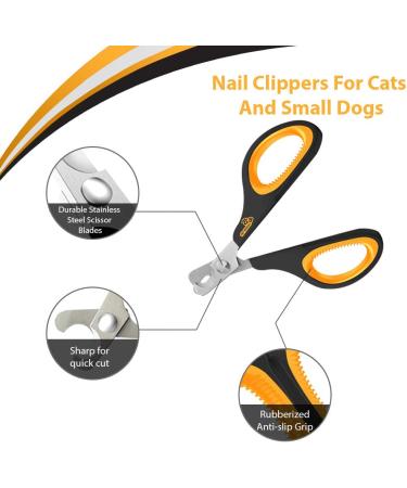 Professional Cat Nail Clipper - For Dogs, Cats, Puppies, Kittens, Birds, Hedgehogs, Ferrets & More - Buy Online on GoSupps.com