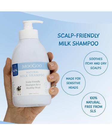 MooGoo Hair Care Set Shampoo and Conditioner Set with Dry Shampoo & Hair Treatment - for Women and for Men. Sulfate Free Silicone Free Cruelty Free. - Buy Online on GoSupps.com