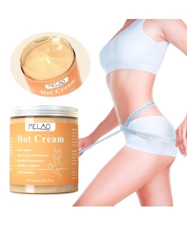 Hot Cream Cellulite & Fat Burner - Slimming Body Cream for Weight Loss | Anti-Cellulite Treatment 250g/8.8oz - Buy Online on GoSupps.com