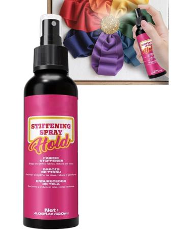 Fabric Fixative | 120ml Multifunctional Stiffening Spray Anti-Sagging for Clothes Fixative and Hardener Mist for Clothes and Hats | For Hats Wool Felt Bags Textile Projects - Buy Online on GoSupps.com
