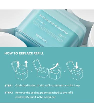 MEDIHEAL Madecassoside Blemish Pad - Skin Soothing Blemish Treatment - Buy Online on GoSupps.com