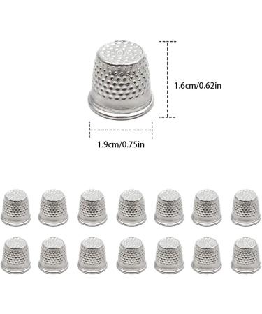 15 PCS Metal Sewing Thimble Finger Protectors for DIY Crafts - 19/18mm - Buy Online on GoSupps.com