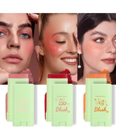 PICKX Colorful Moisturizing Stick Colorful Makeup Pink Stick Lasting Natural Makeup Eye Shadow Lip Cheek Waterproof for All Skin (pink One Size) Pink 1 g (Pack of 1) - Buy Online on GoSupps.com