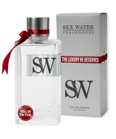 Sex Water Cologne for Men 3.4 oz. Long Lasting Luxury Mens Cologne. Masculine Romantic Mens Fragrance. Seductive Designer Summer Scent Eau de Parfum Spray Infused w/Bergamot Amber & Musk Sex Water w/ Bergamot Amber & Musk 3.4 Fl Oz (Pack of 1)