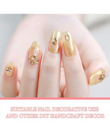 1 Box Nail Diamond Jewelry Heart Nail Charms Irregular Manicure Charms Nail Art Jewelry Diamond Nail Art Charms Diy Nail Tech Accessories Do It Yourself Rhinestones 3d Household As shown 2 - Buy Online on GoSupps.com