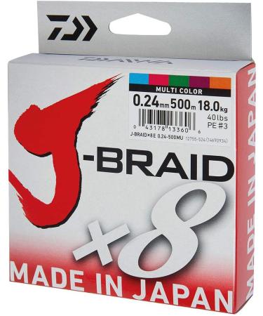 Daiwa J-Braid 8 Braid 150m Chartreuse - High-Performance Braided Fishing Line 0.16mm | Fast International Shipping - Buy Online on GoSupps.com