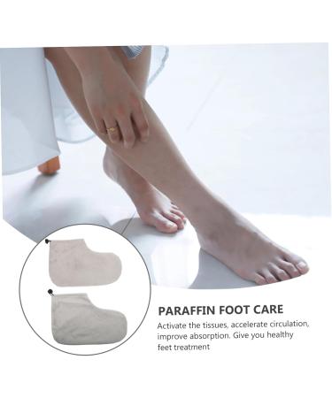 Couvre-pieds Chauffant la Paraffine Taille Unique Maintien Thermique Spa Beaut Soins Pied Professionnel R utilisable Gris - Buy Online on GoSupps.com