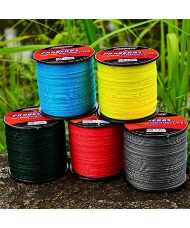 BAIKALBASS Braided Fishing Line 4 Strands Multifilament PE Braid - Saltwater Superline Red 328Yds/30LB - Buy Online on GoSupps.com