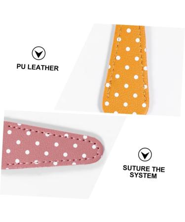 NOLITOY Embroidery Scissors with PU Leather Cover - Small Sewing Scissors & Protector | Safety Scissors for Crafting - Buy Online on GoSupps.com