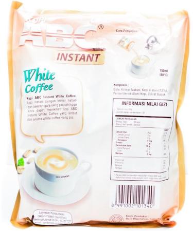 ABC White Coffee 20-ct 14.1 Oz - Buy Online on GoSupps.com