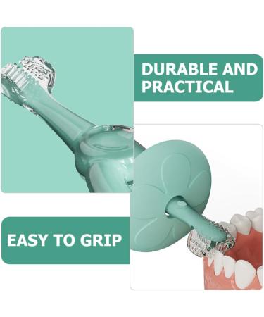 Lalafina 3-Sided Manual Training Toothbrush - Soft Bristle & Silicone Baby Toothbrush for Oral Care - Buy Online on GoSupps.com