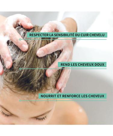  bee nature Bee Nature - Organic Children's Shower Gel 200ml - Honey Mousse Shampoo 200ml - 100% Biodegradable and Recyclable - Buy Online on GoSupps.com