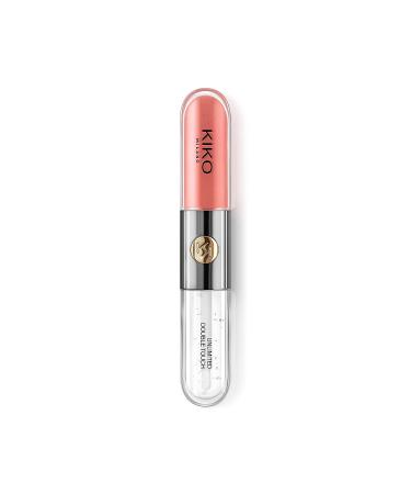 Kiko Milano Unlimited Double Touch 113 Liquid Lipstick - Bright Satin Coral Finish - 12-Hour Lasting Wear - Buy Online on GoSupps.com